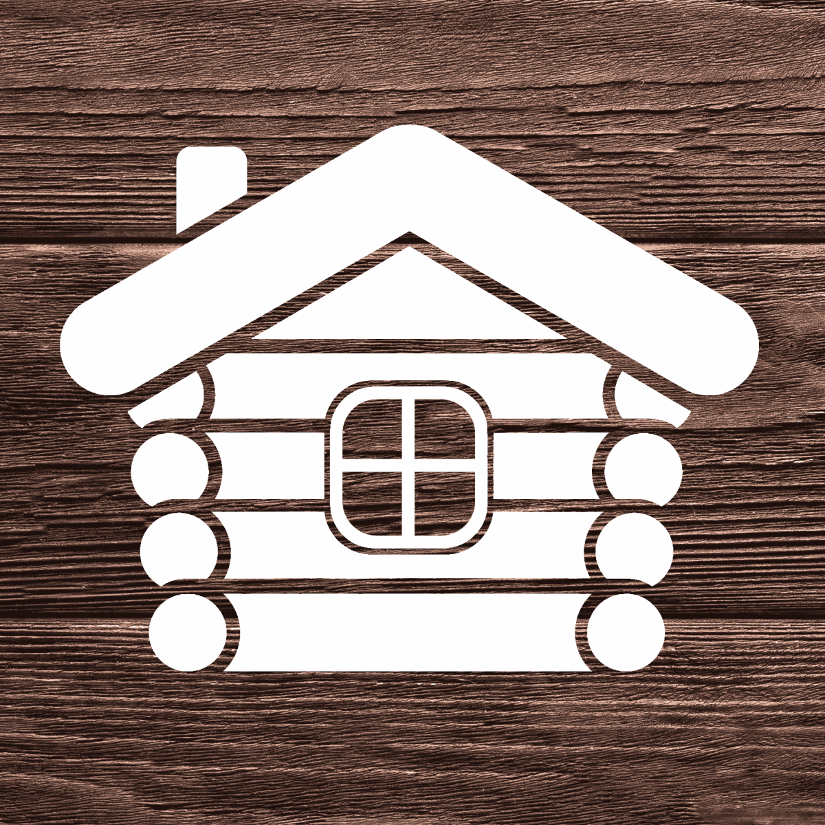 Деревянный дом мультяшный