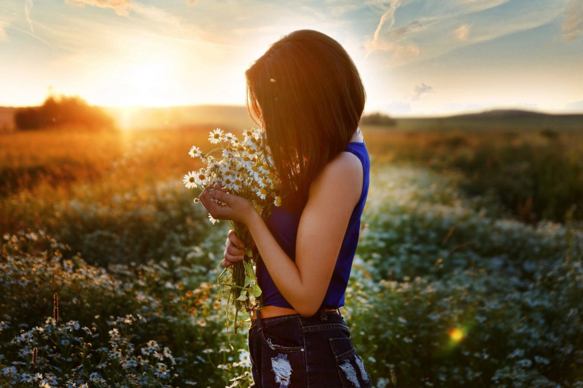 Девушка на природе