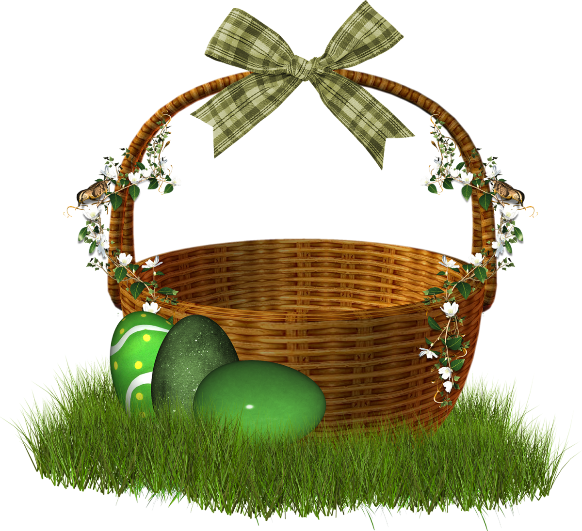 Корзинка пустая для Пасхи