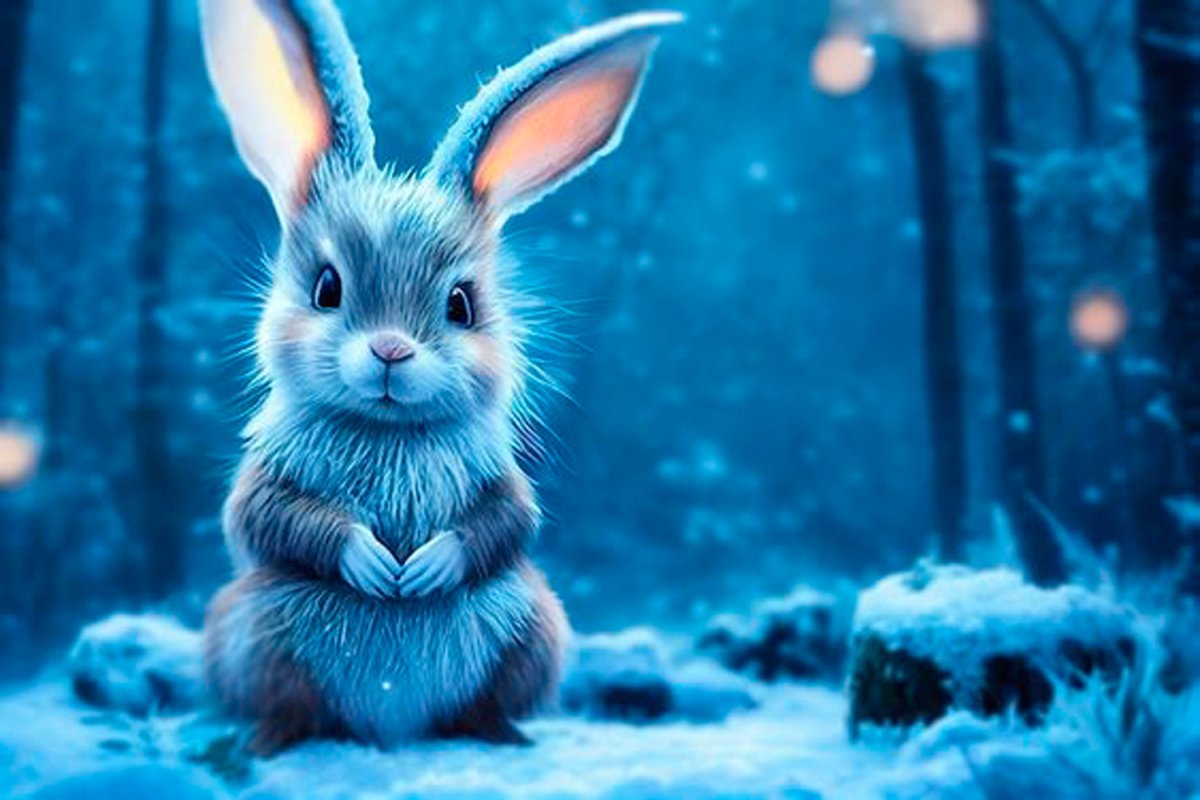 Тайная жизнь домашних кролик снежок