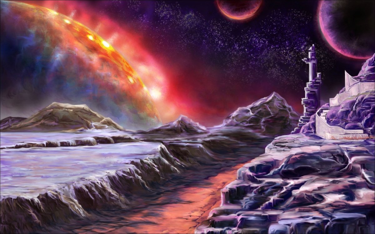 Космический пейзаж