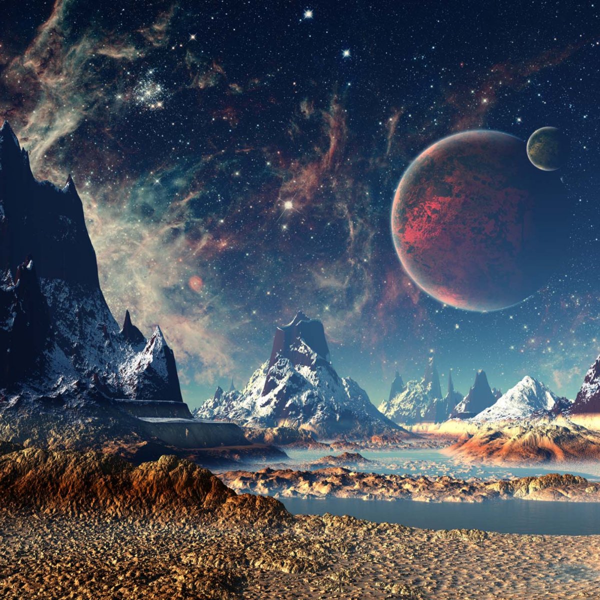 Космический пейзаж