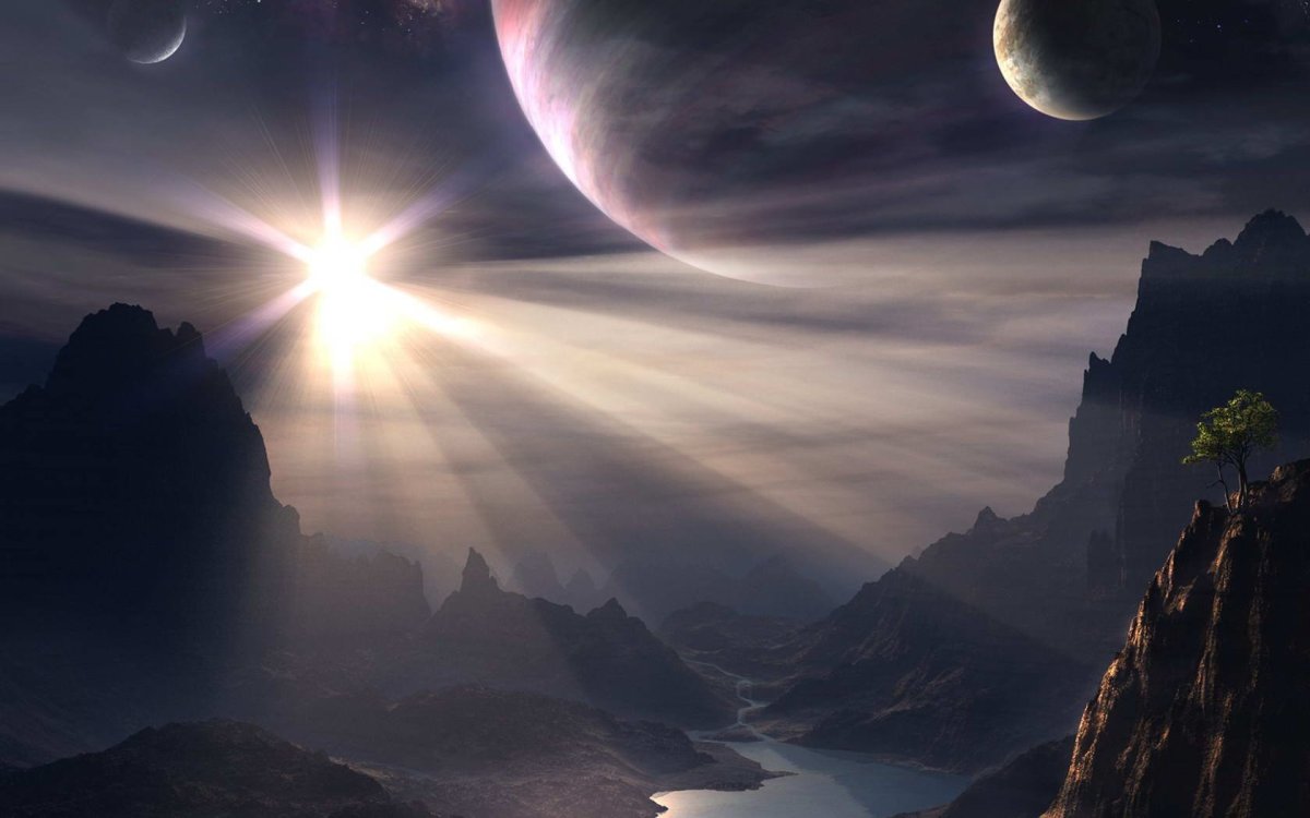 Космический пейзаж