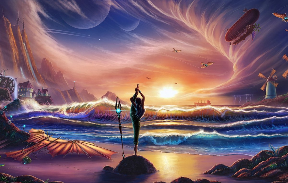 Фантастические пейзажи