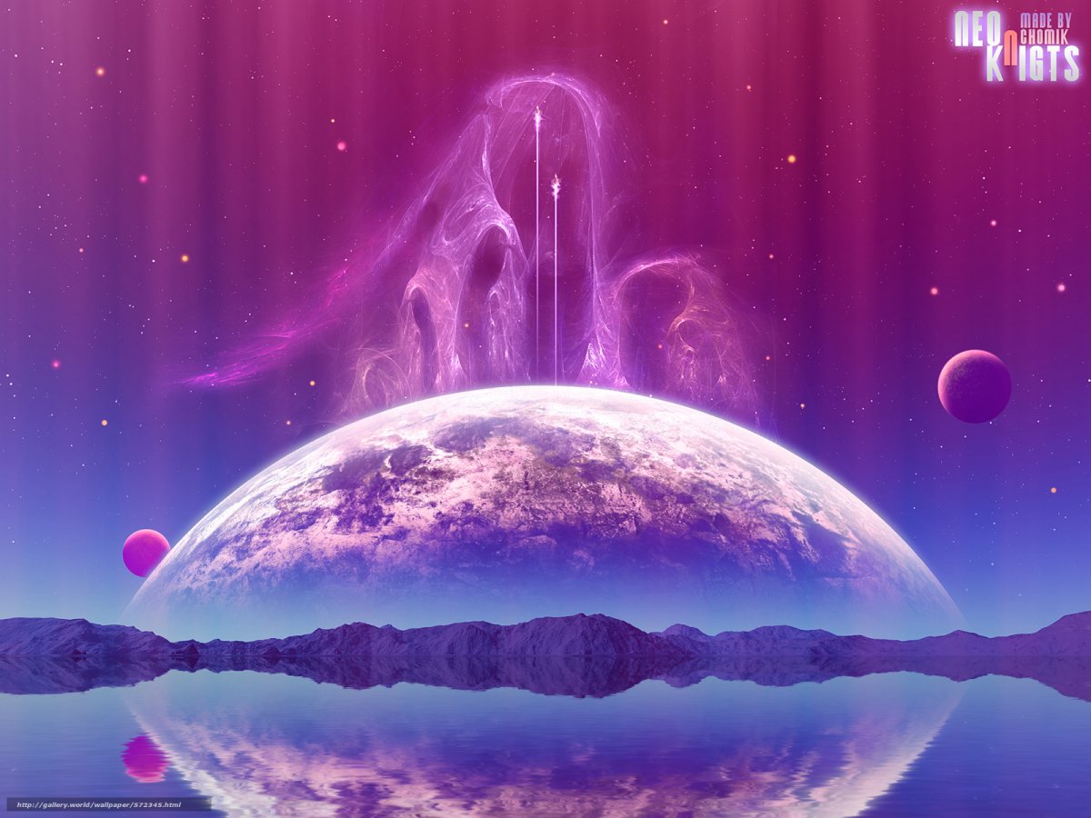 Фантастические пейзажи космоса