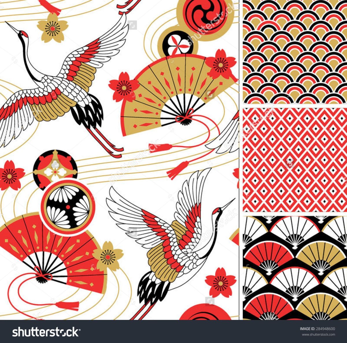 Японский орнамент древней Японии