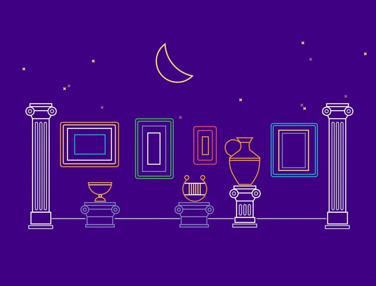 Здание из фильма ночь в музее