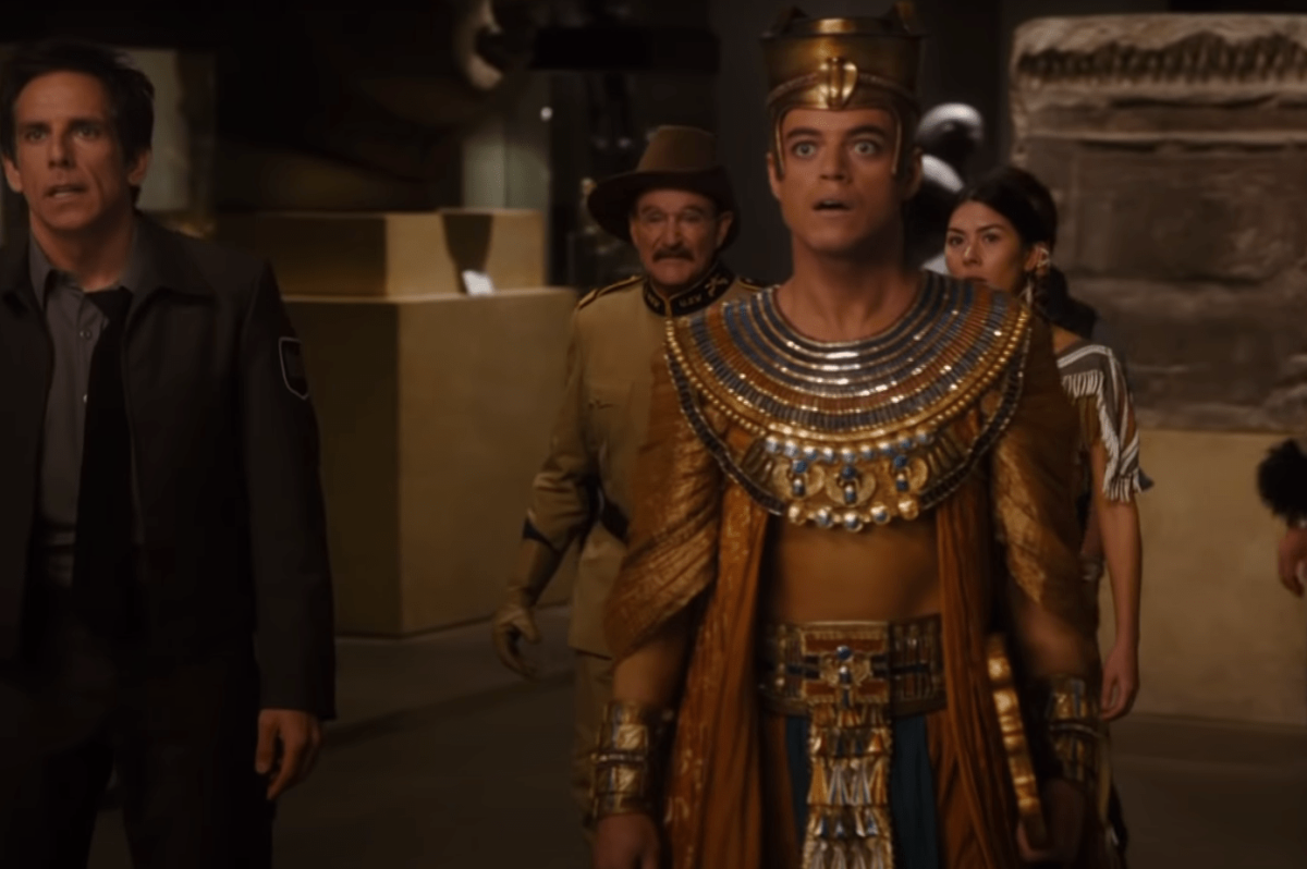 Гам -гам в фильме ночь в музее