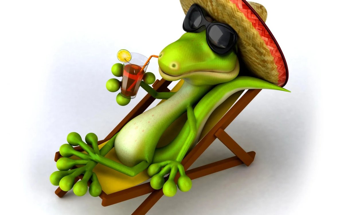 Открытка я в отпуске