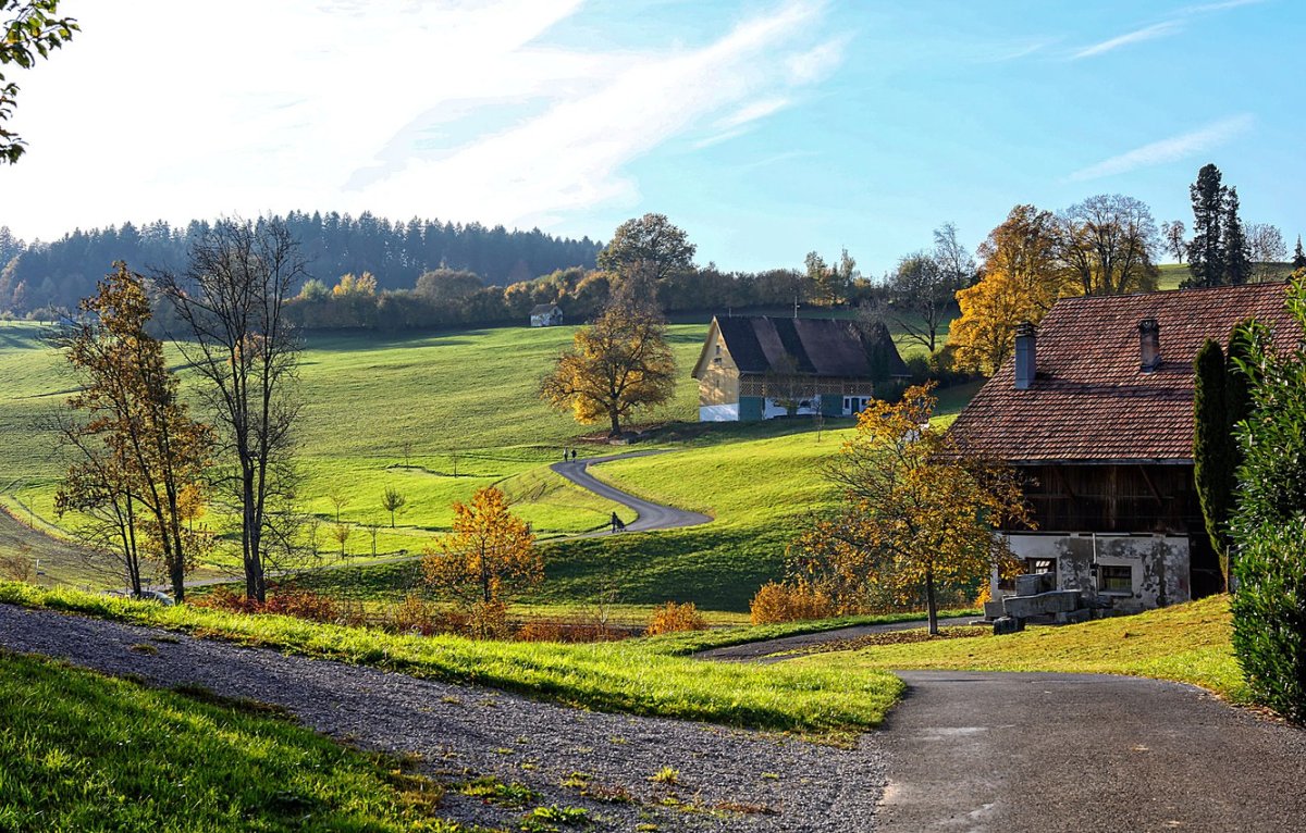 Деревенский домик на Холме
