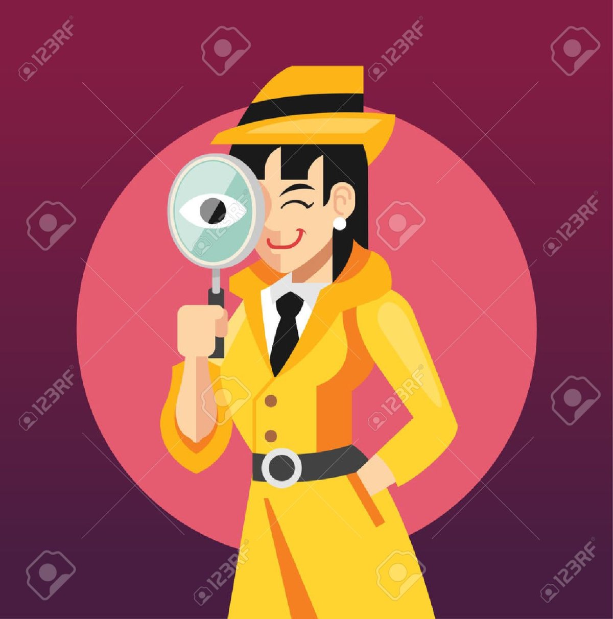 Человек с лупой