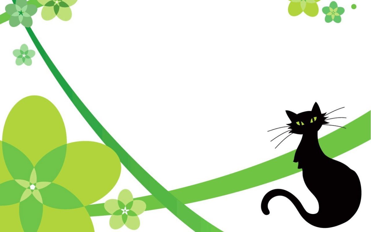 Рамка с кошками для презентации