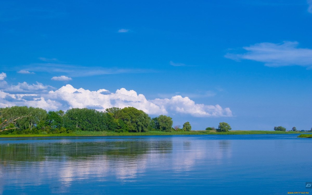 Река Волга Можга