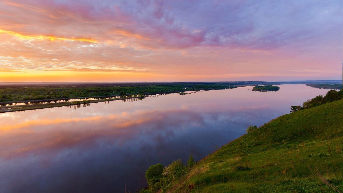 Река Кама в Удмуртии