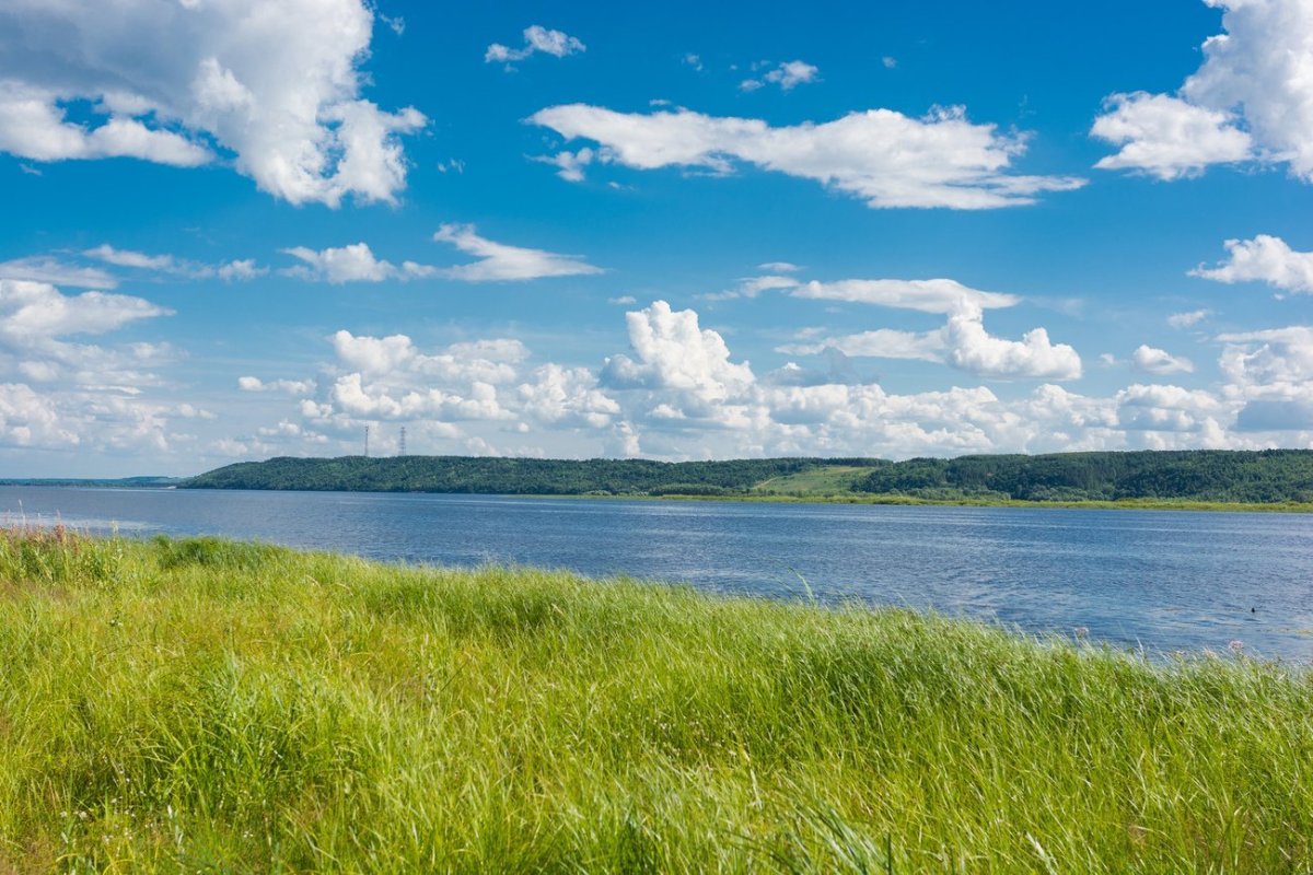 Река Волга фото