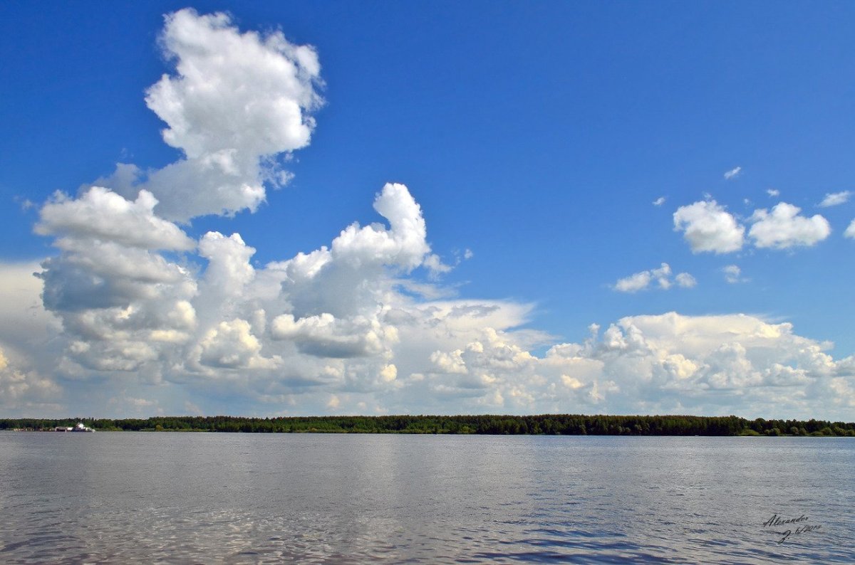 Река Волга фото