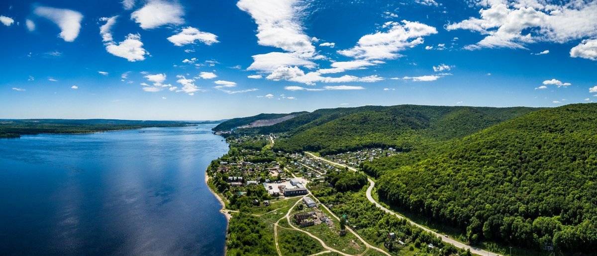 Эстуарий реки Енисей