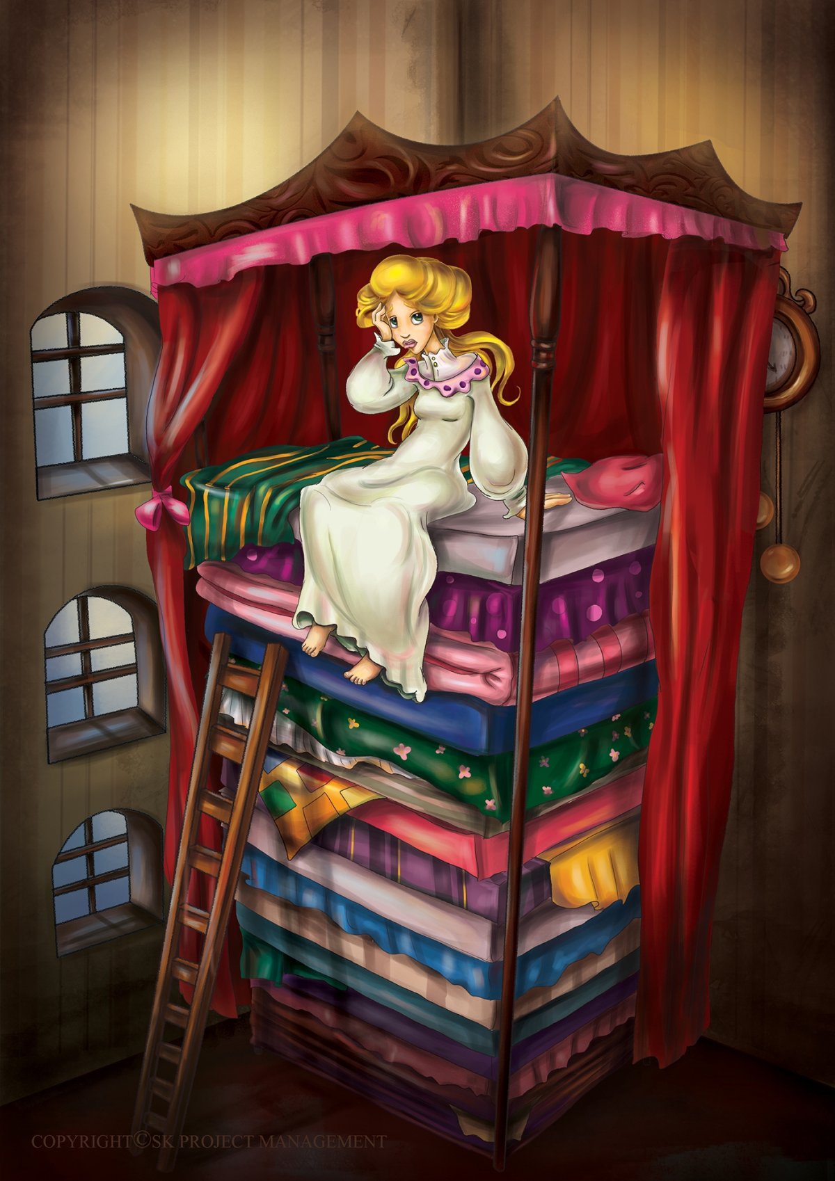 Принцесса на горошине мультфильм