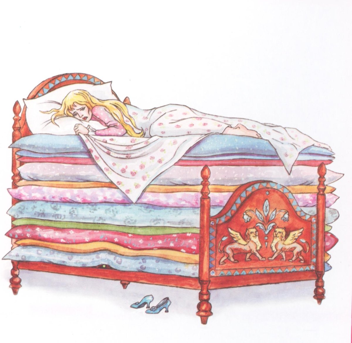 Ханс Андерсен: принцесса на горошине