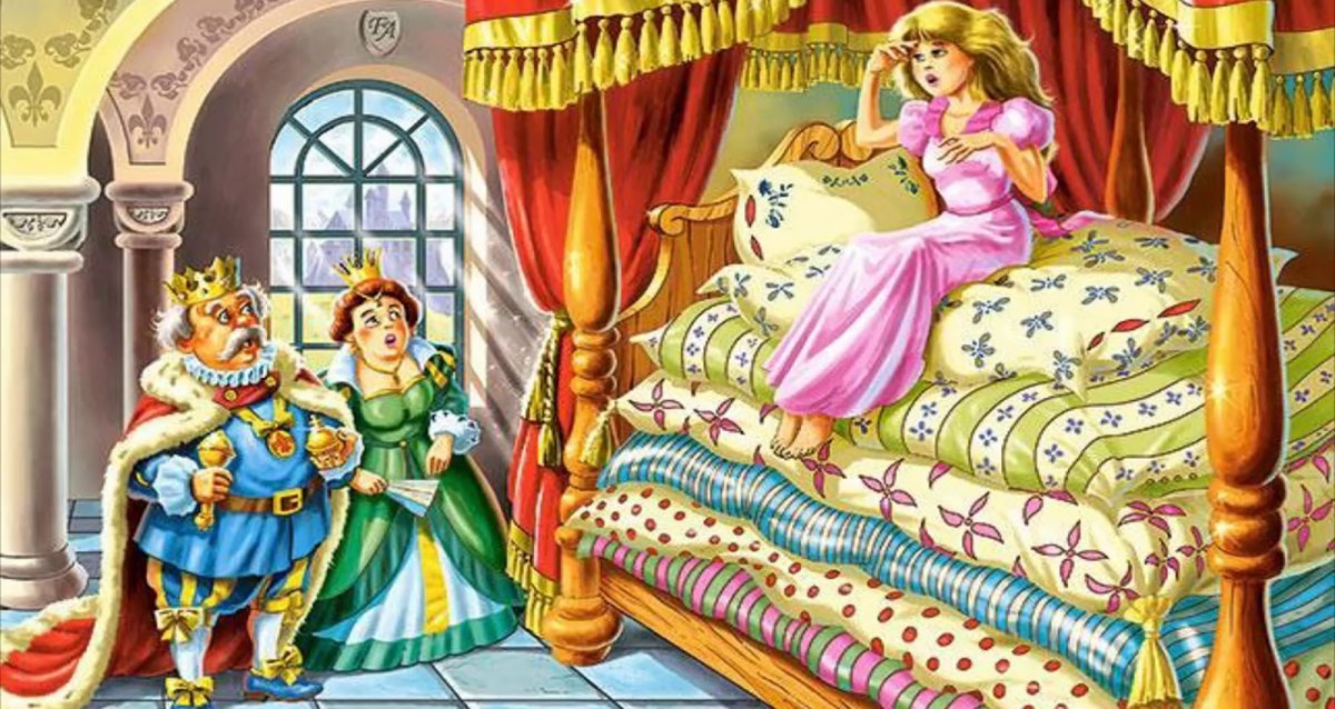 Ганс христиан Андерсен сказки принцесса на горошине