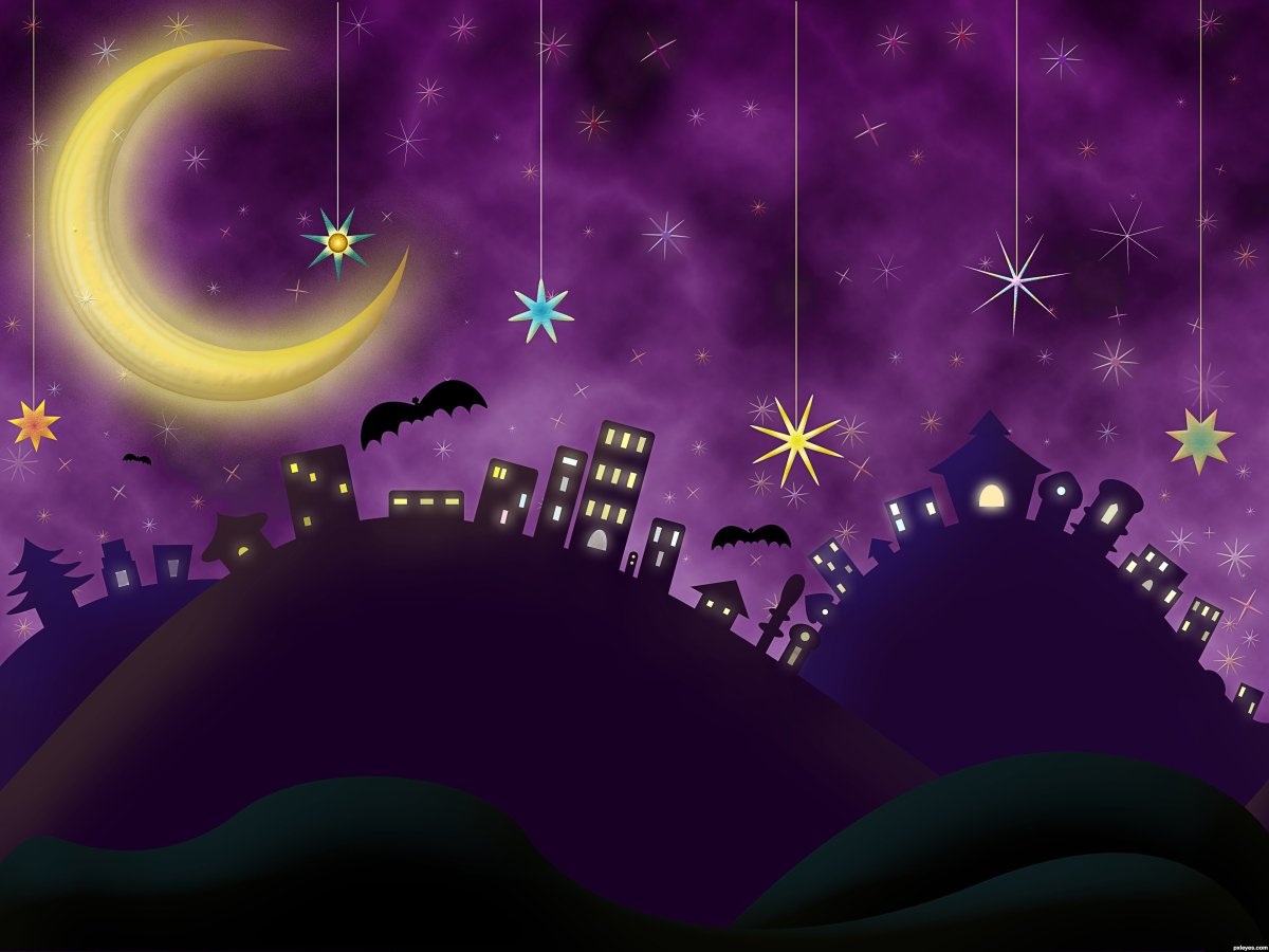 Космос мелкие звезды