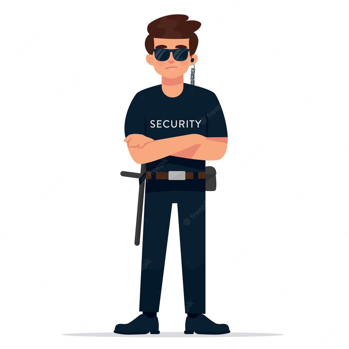 Охранник мультяшный