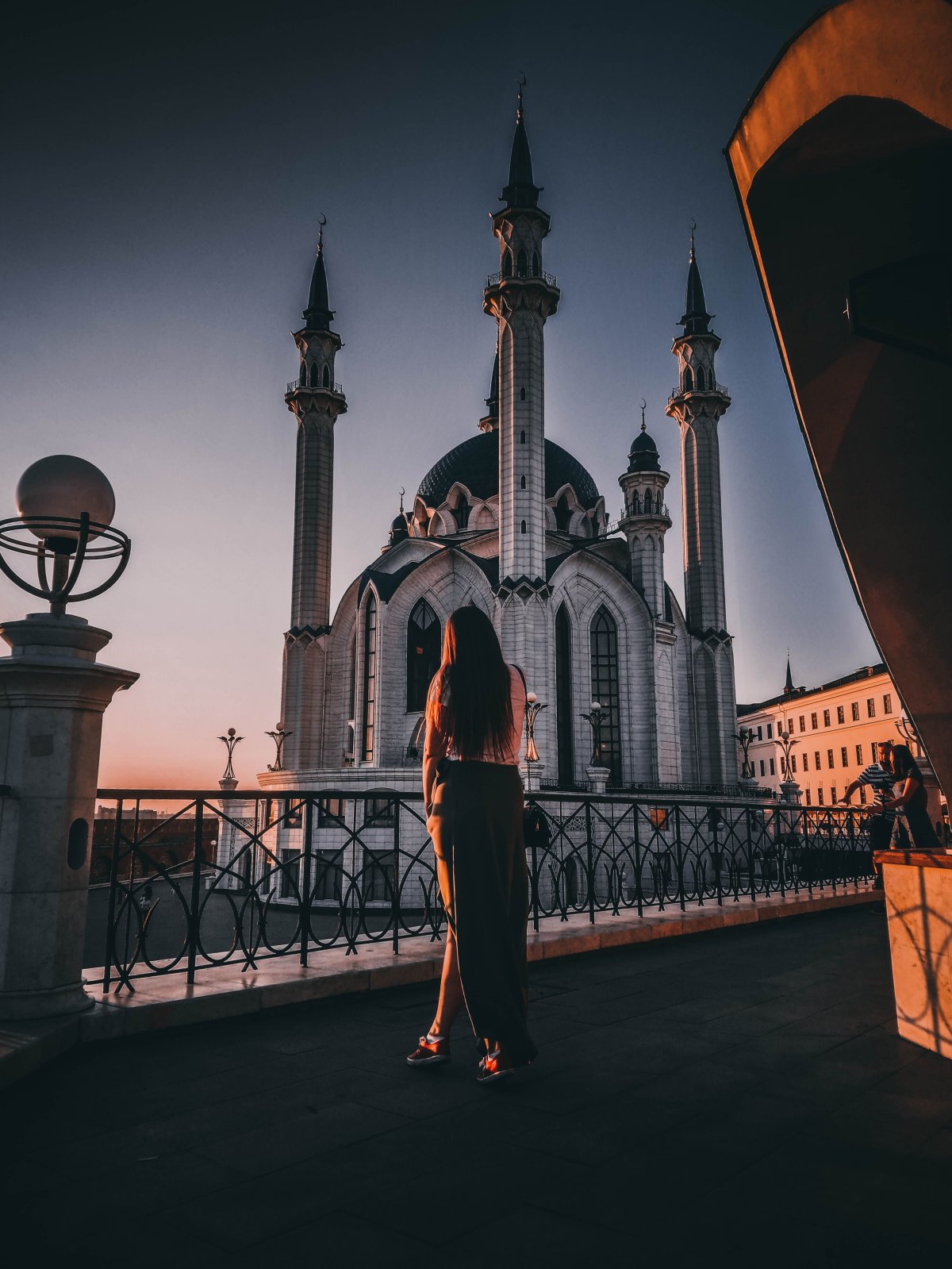 Фотосессия возле мечети