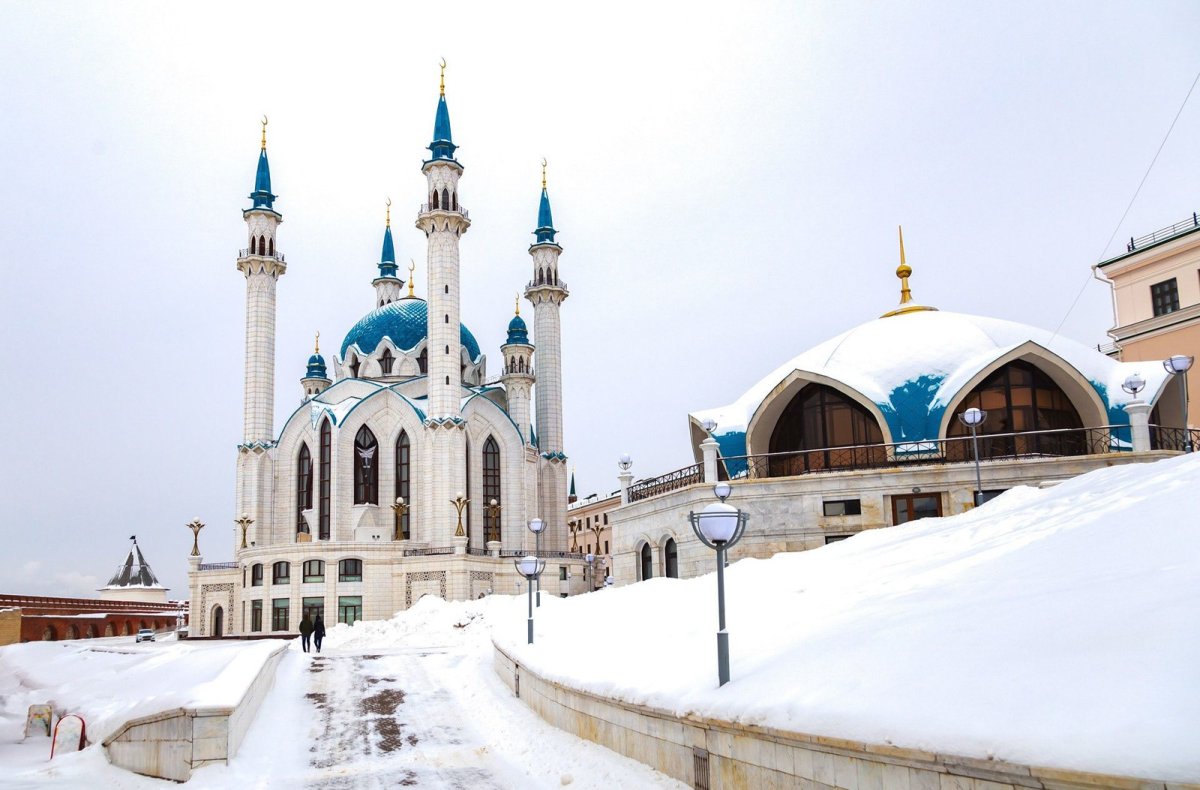 Зимняя мечеть в Казани