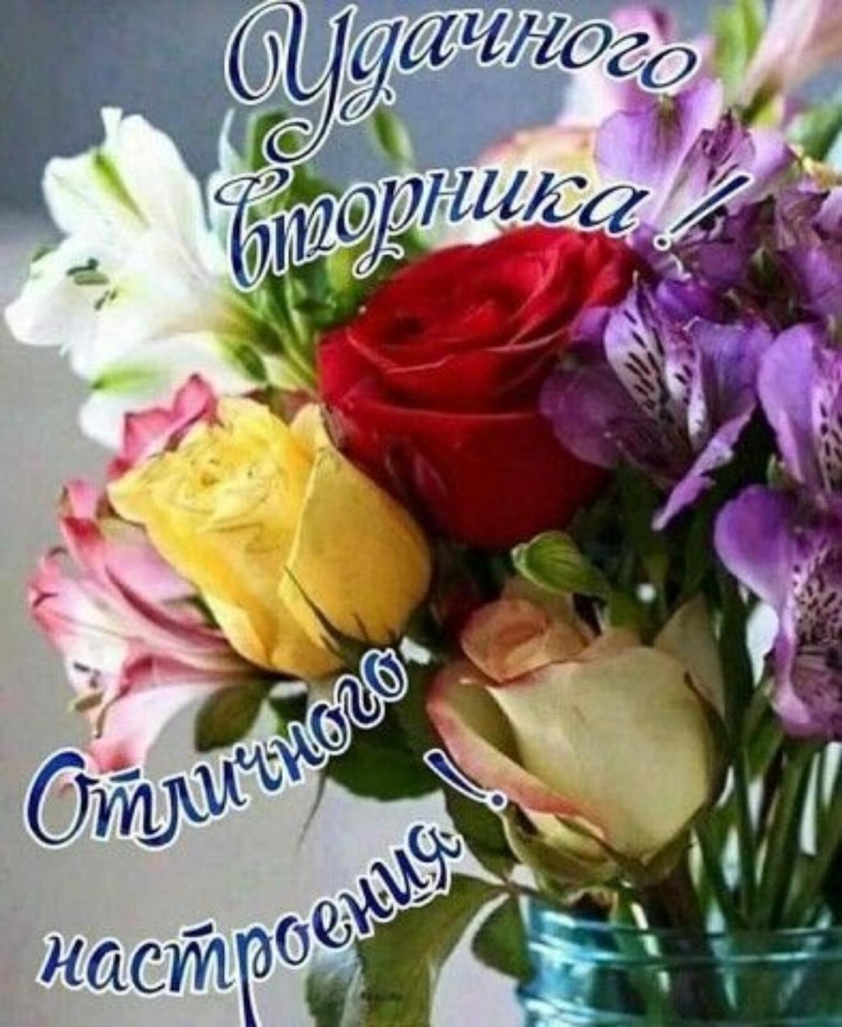 Успешного вторника удачи во всем