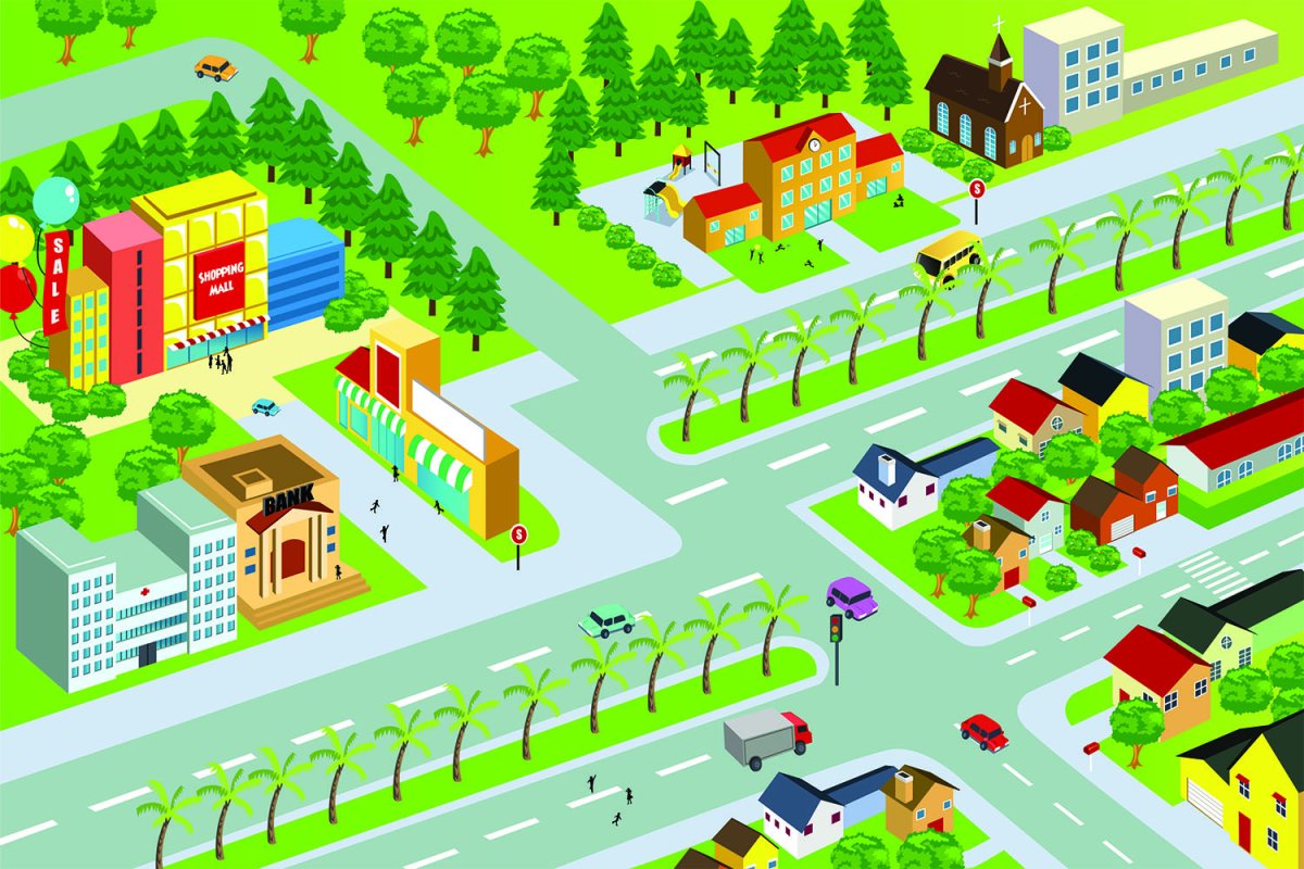 Инфраструктура города для детей