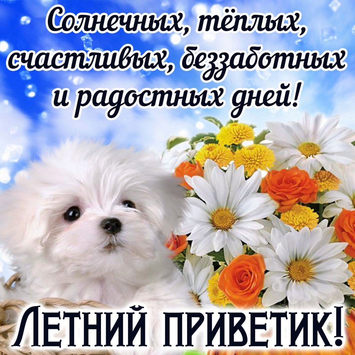 Смайлики с надписью привет