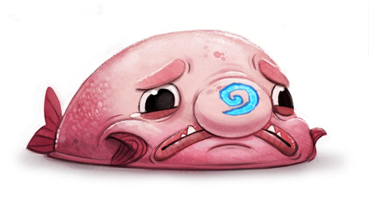 Рыба-капля (psychrolutes marcidus)