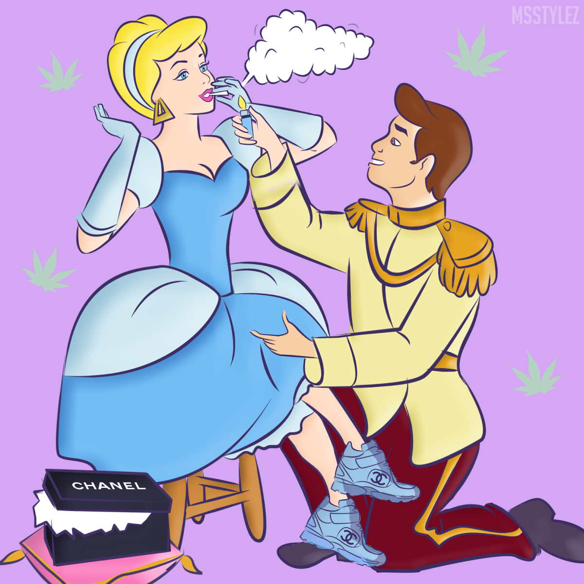 Элла Синдерелла Золушка арт