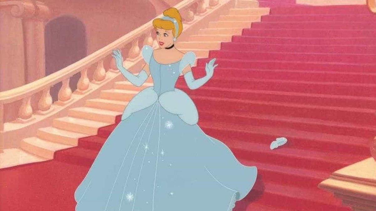 Золушка гуашью