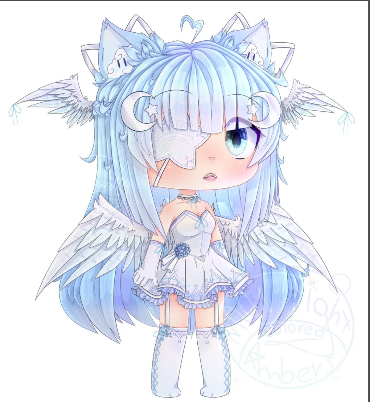 Гача лайф девочка ангел