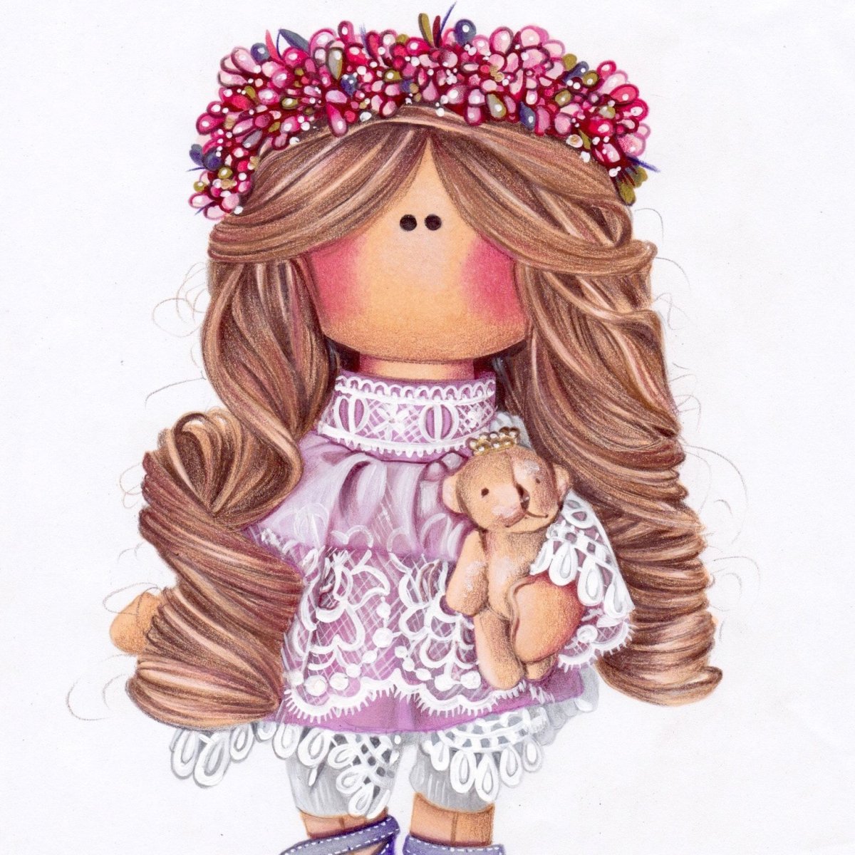 Акварельные куклы
