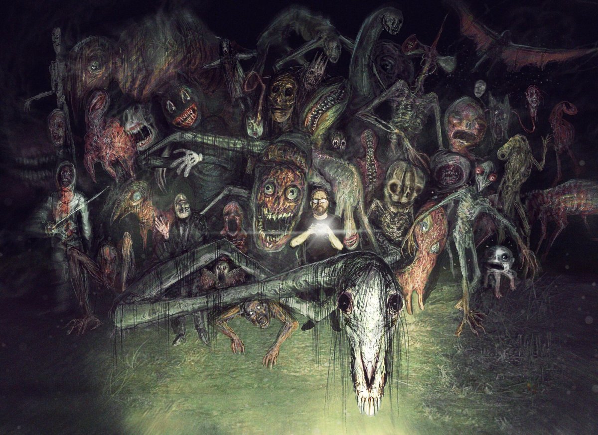 Монстры монстры ТРЕВОРА Хендерсона