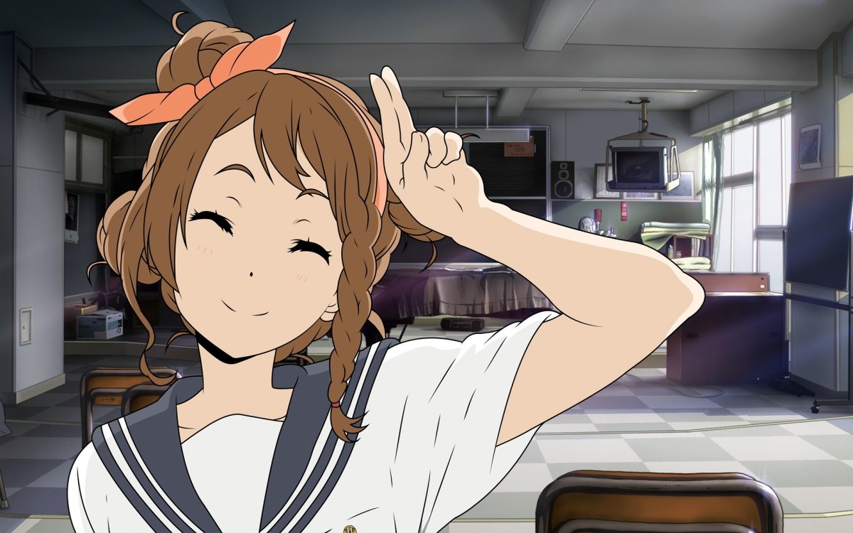 Аниме два пальца