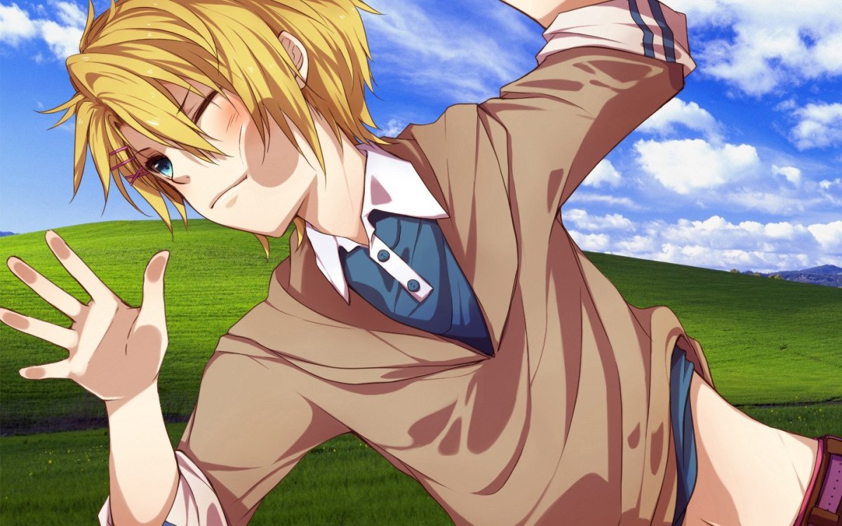 Аниме кун привет