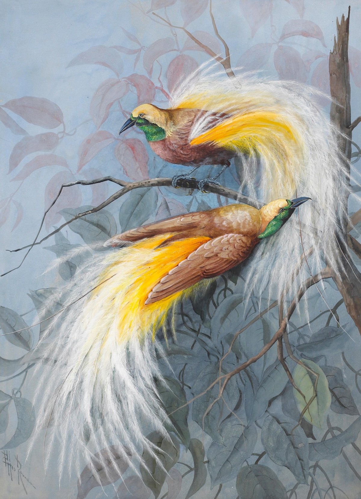 Художница Мэриан Эллис Роуэн