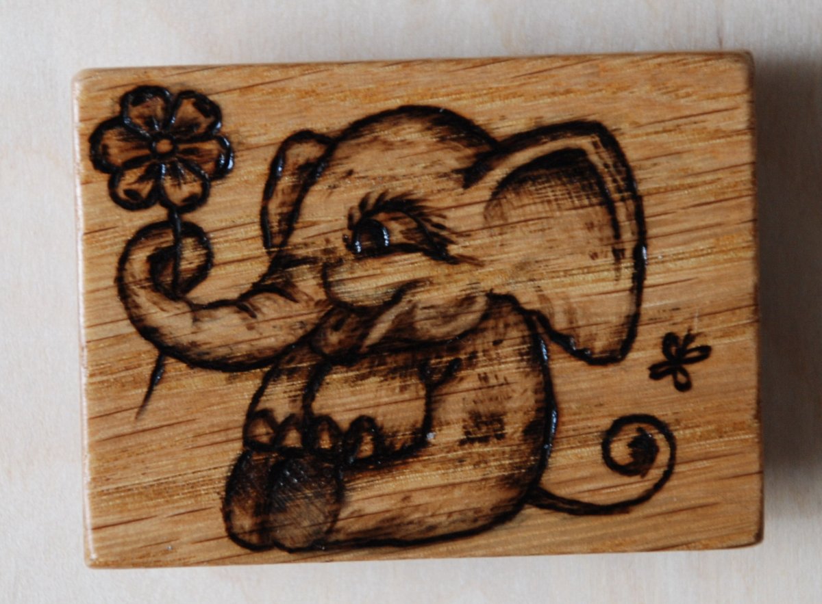 Выжигание по дереву для детей