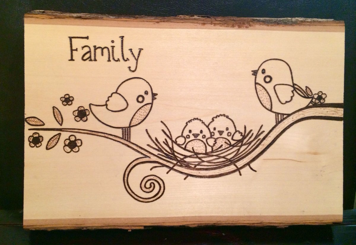 Лазерная гравировка на фанере