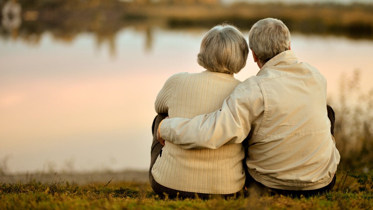 Влюбленные старики