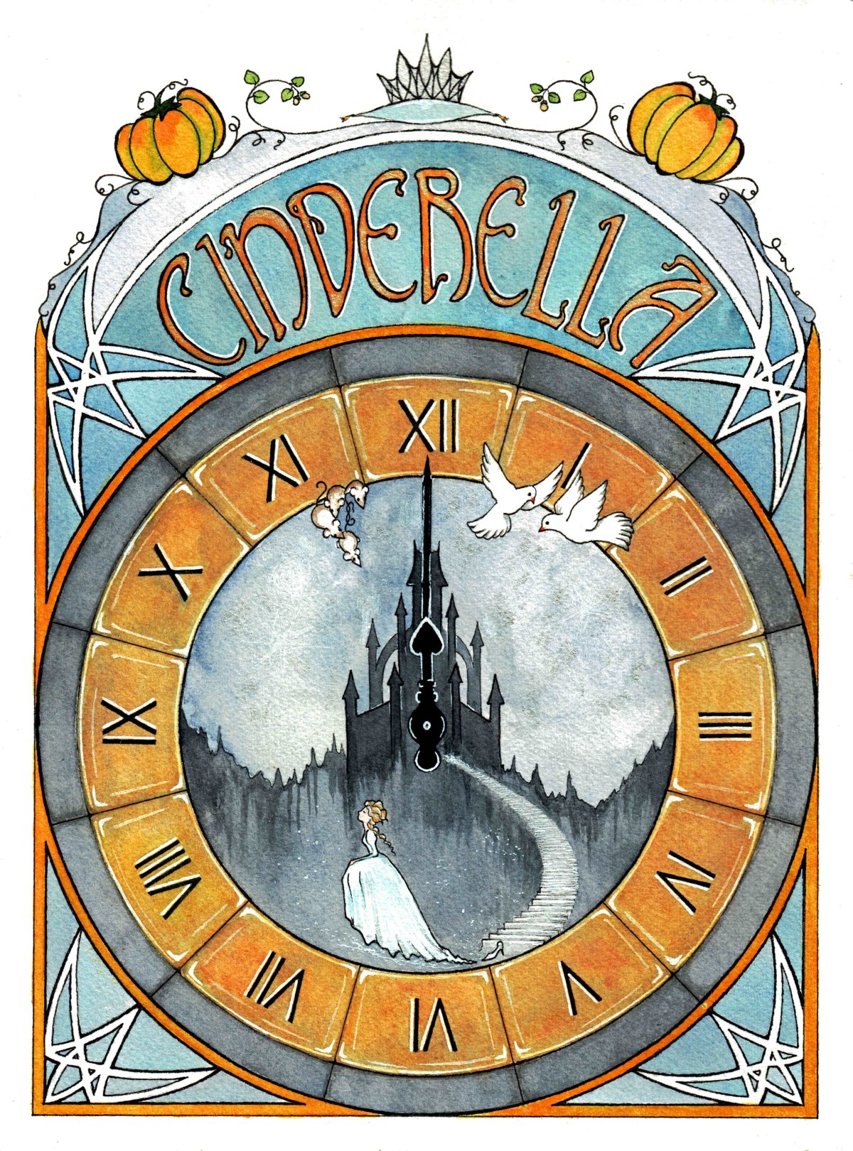 Часы Золушка