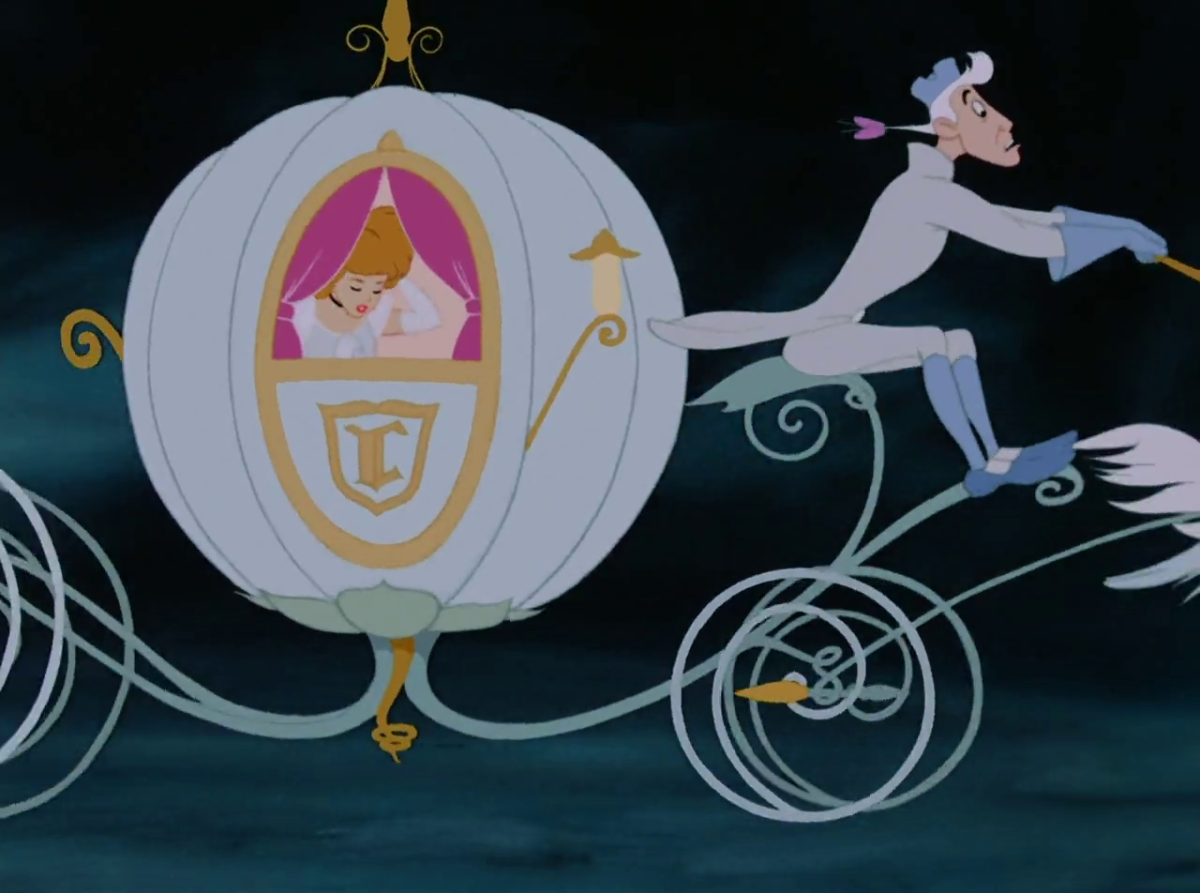 Тётя Фея из Золушки с каретой