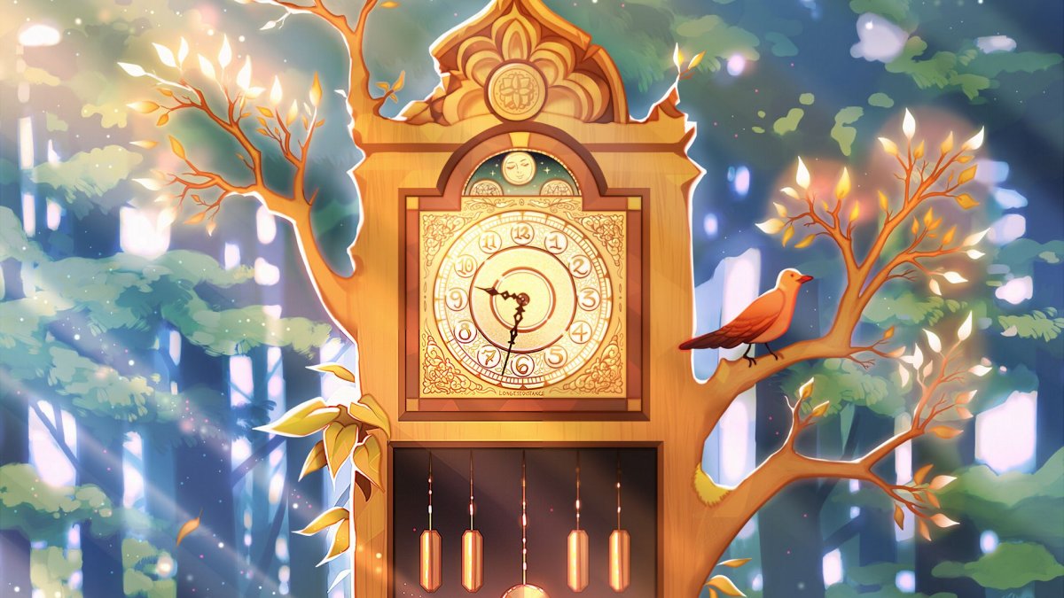 Волшебные сказочные часы