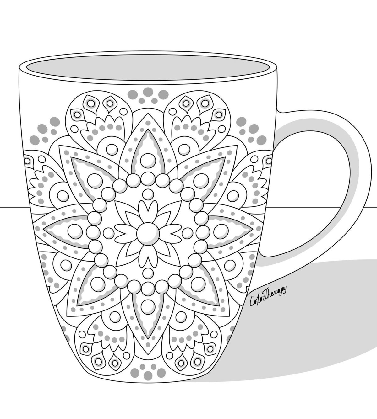 Чашка Веселые раскраски