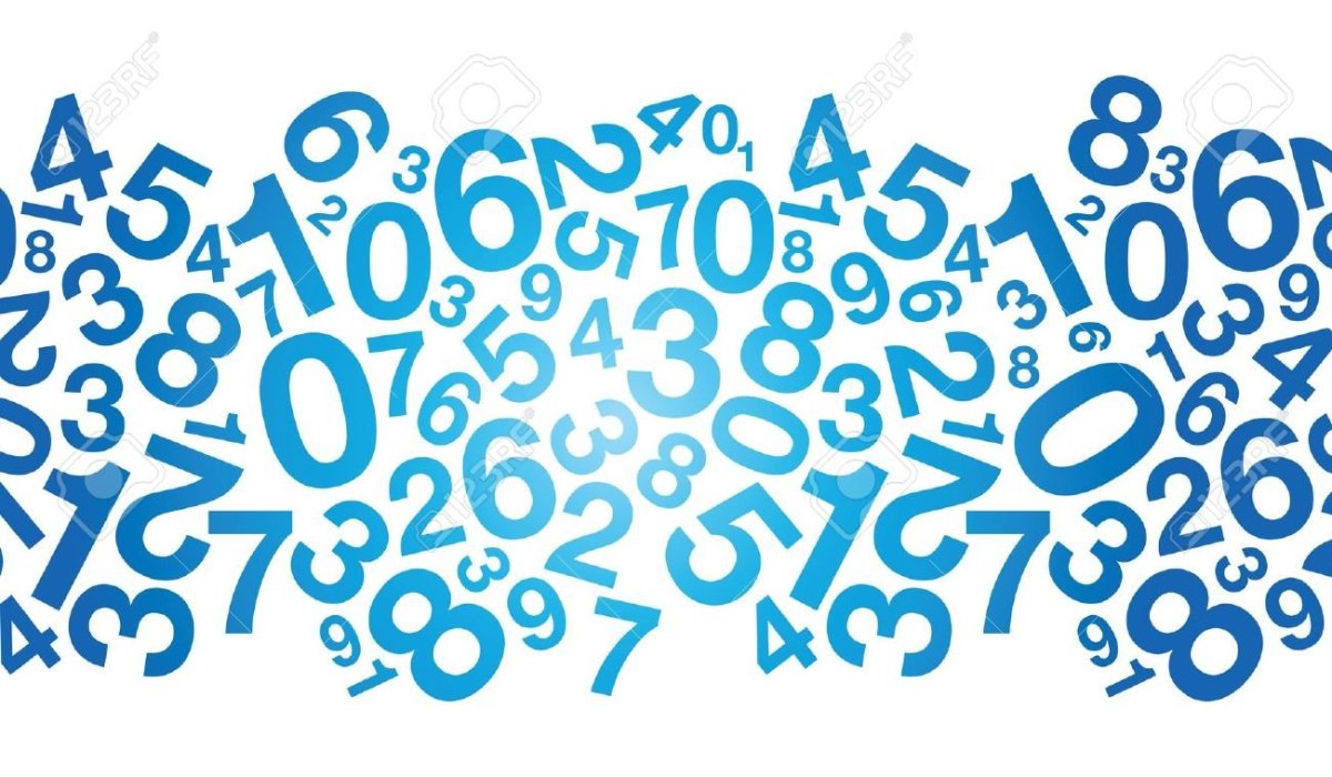 Различные числа