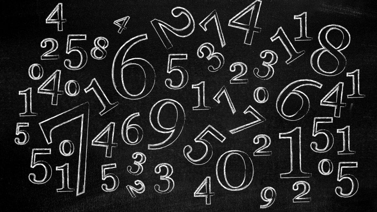 Цифры мелом