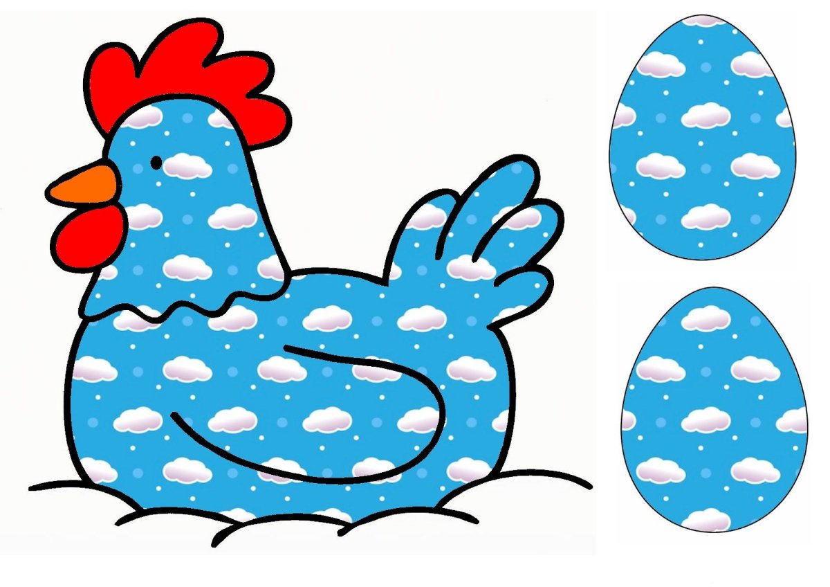 Яйцо для рисования пальчиками